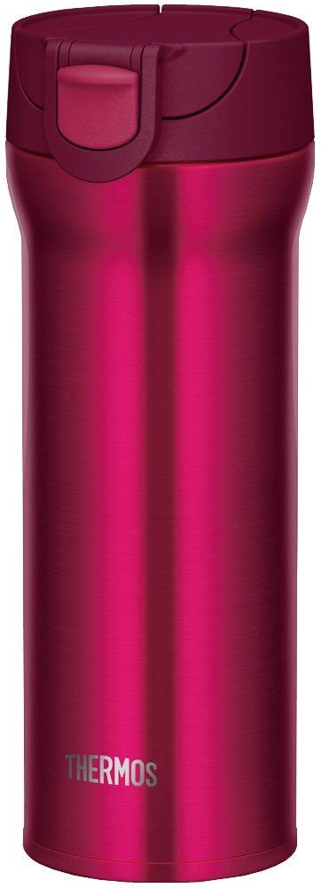 

THERMOS Vacuum Insulated Portable Tumbler Open Burgundy BGD [One-touch Type] 0.48L JNM-480 розовый