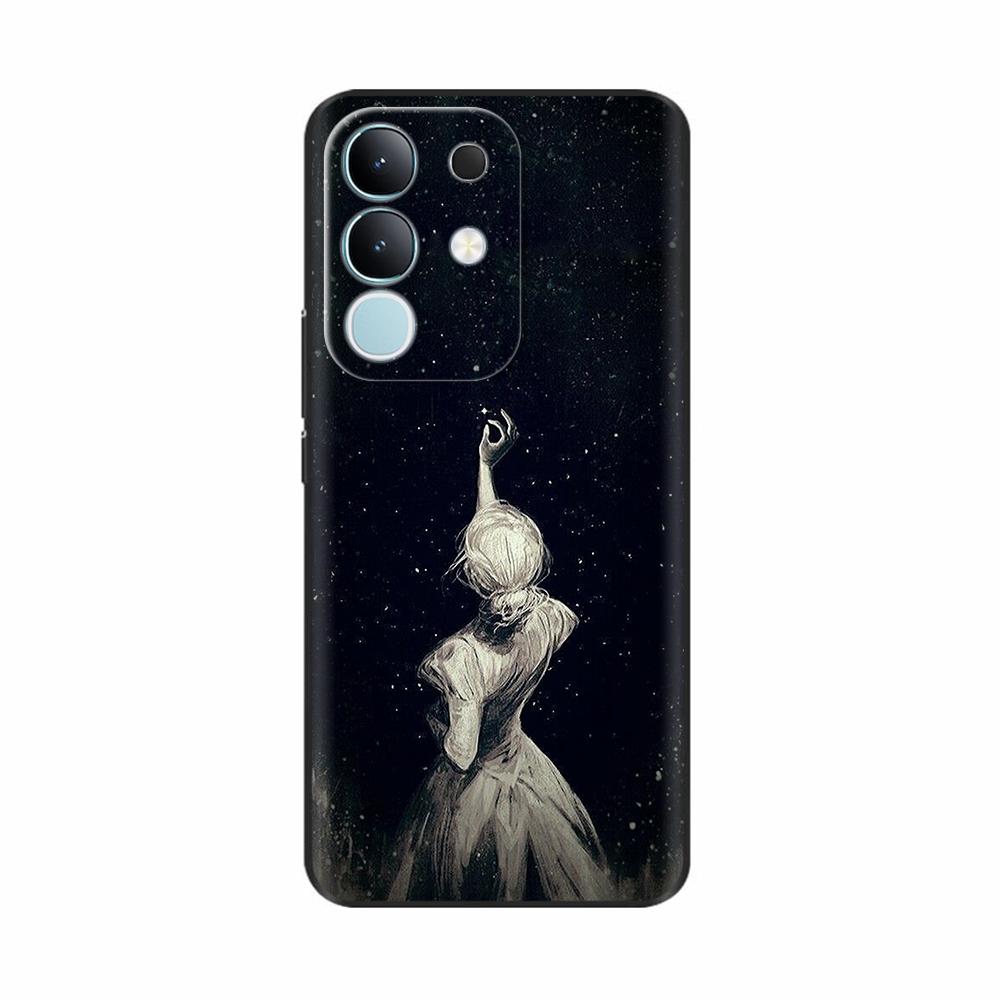 For Vivo Y29 4G Case Luxury Painted Back Cover Soft Silicone Phone Cases For Vivo Y29 4G Case Y 29 Shockproof Coque Bags Fundas