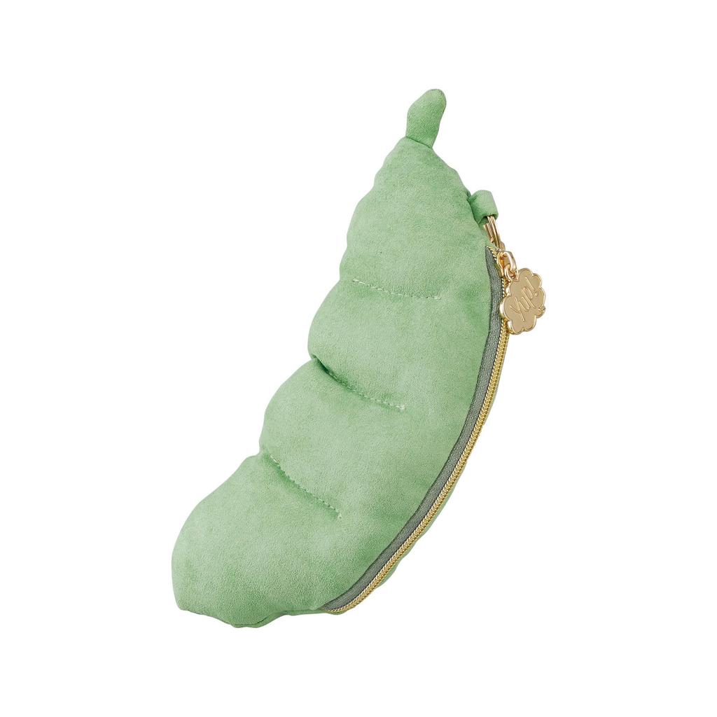 Marushin Broad Bean Food Funny Pencil 0585016500 Yup! Pouch, Case/Cosmetic Pouch,