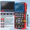 אוסצילוסקופ דיגיטלי מולטימטר 48MSa קצב דגימה 10Mhz רוחב פס 9 ספרות True 2.8 אינץ' תצוגה צבעונית מולטימטר