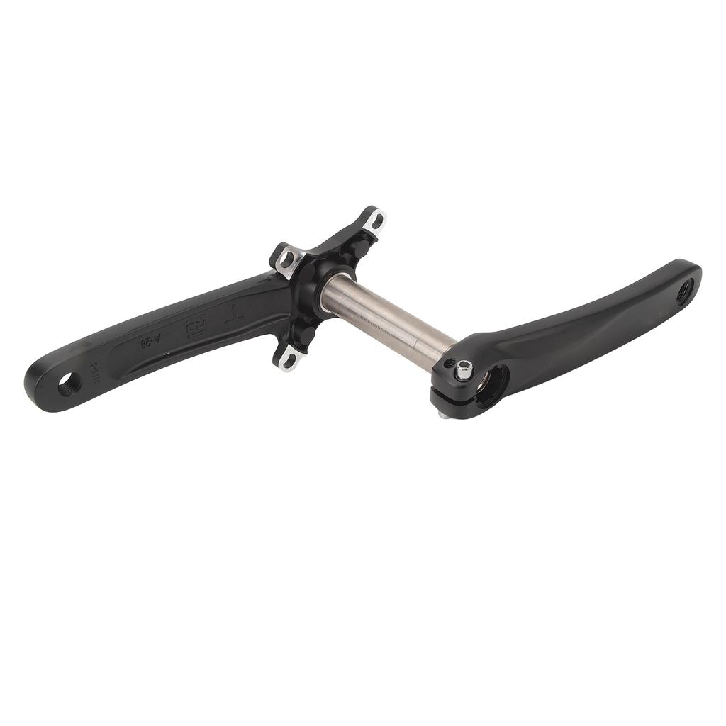 Bike Crank Arm Set Accurate Aluminum Alloy Lightweight Single Chainring Bike Crank Arm for Mountain Bike