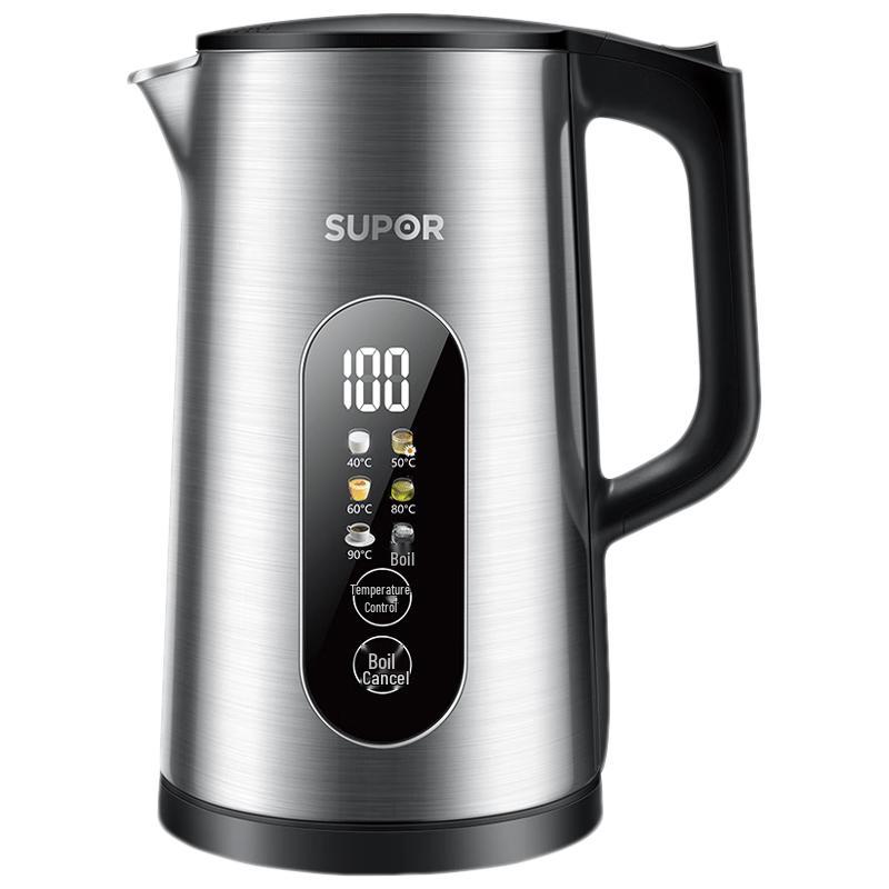 SUPOR 1.7L 316L Stainless Steel Smart Electric Kettle