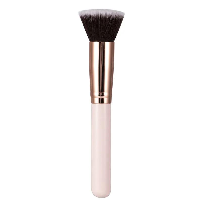 1PCS Makeup Brushes Flat Top Kabuki Foundation Makeup Brush for Liquid Cream Powder Contour Blending Cosmetic Beauty Tool