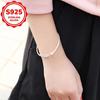 Silver Minimalist Elegant Feather Bracelet, Exquisite, Simple, Nostalgic, Vintage, Personalized, Diverse, Very Suitable for Women