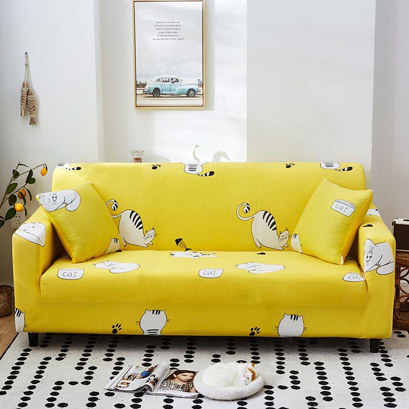 Stylish And Soft Elastic Sofa Cover Living Room Funda Couch Case With Great Elasticity
