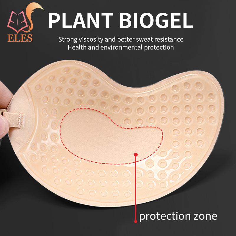 Women Invisible Backless Bra Front Closure Underwear Seamless Strapless Push Up Bra Lingerie