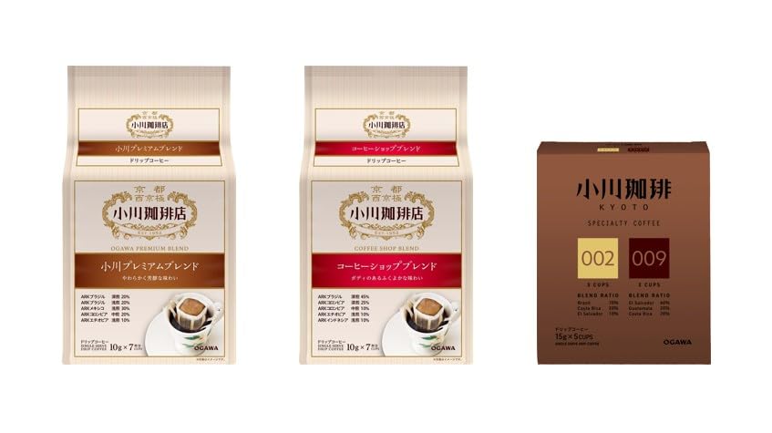 

Ogawa Coffee Ogawa Coffee Shop Series Набор для сравнения специальных кофейных напитков [Покупка набора]