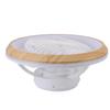 LED Ceiling Fan Light 360 Degree Rotating APP Control Stepless Dimmable Flush Mount LED Chandelier with Timing Remote