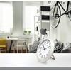 Seiko Clock, Wall Clock, Table Clock, Radio Controlled Analog, White Pearl, Body Size: 20.3 x 4.4...