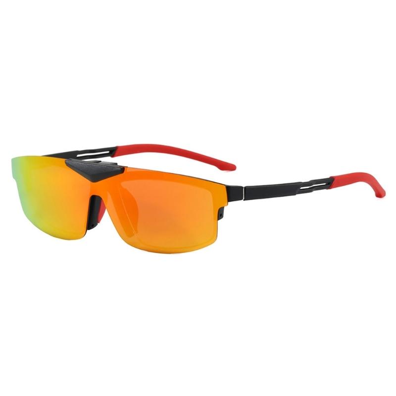 

Unisex Outdoor Sports Sunglasses Colored Filter Lightweight Sports Sunglasses for Cycling Running Fishing Activities