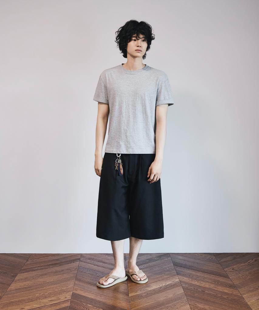 SIGNATURE Everyday Side-Tuck Bermuda Slacks [2 Colors]