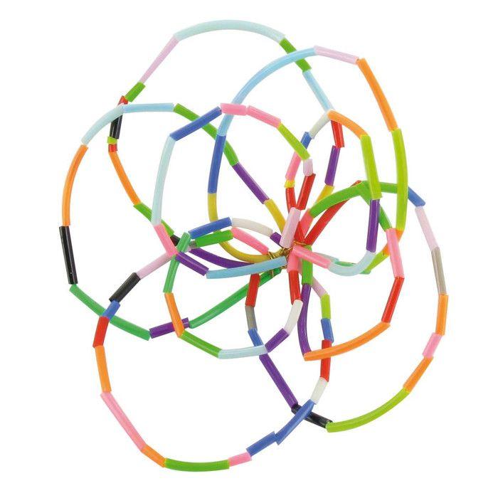 Scoubidou Threads - Multicolor - Assortment of 20 - 1 Meter Each - For Children - Mixed