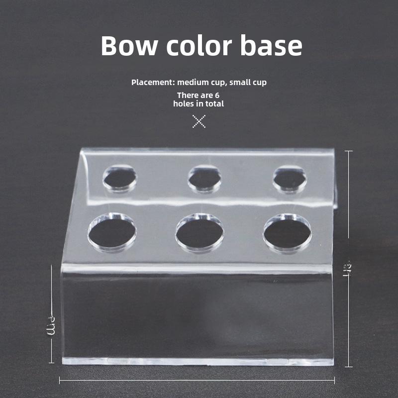 Large Semi-Permanent Tattoo Ring Cups & Eyelash Grafting Tool Set