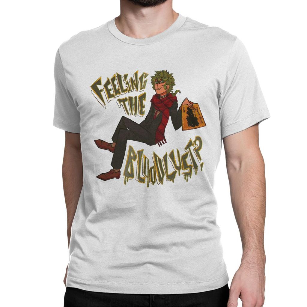 T-Shirt Midori Feeling The Bloodlust YTTD  Pure Cotton Tees Short Sleeve Your Turn To Die Anime Game T Shirt Clothes Printed