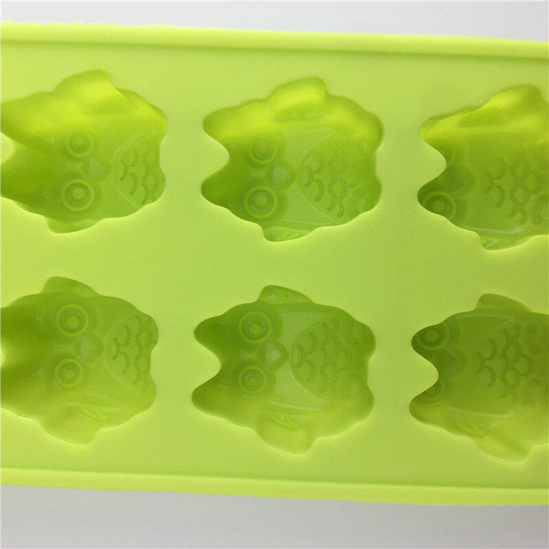 New 10-hole owl-shaped gypsum mould - 2pcs