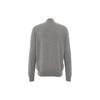 Polo Ralph Lauren FW22 Solid Logo Embroidered Half-Zip Wool Sweater Men Sweater Gray 710876756-009
