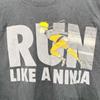 [USED] Used Naruto Uzumaki short-sleeved anime print T-shirt, character design, black, vintage, size M
