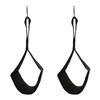 2Pcs Fitness Hanging AB Straps Hang Bar Strap for Pull Up Bar Core Strength Training with 2 Hooks