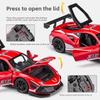 1:32 488 Supercar Alloy Car Diecasts & Toy Vehicles Car Model Sound And Light Pull Back Car Toys For S Gifts