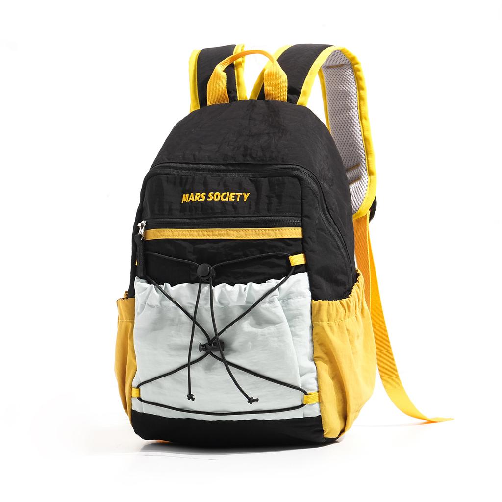 Schoolbag simple contrasting color leisure travel small capacity outdoor mountaineering portable travel backpack lightweight backpack