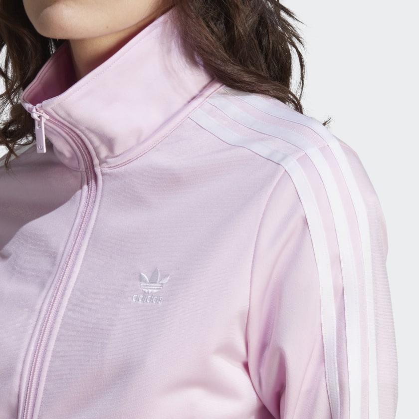 adidas Giacca da Tuta Originals Adicolor Classics Firebird Colorblock Corta a Maniche Lunghe da Donna Rosa IK6615