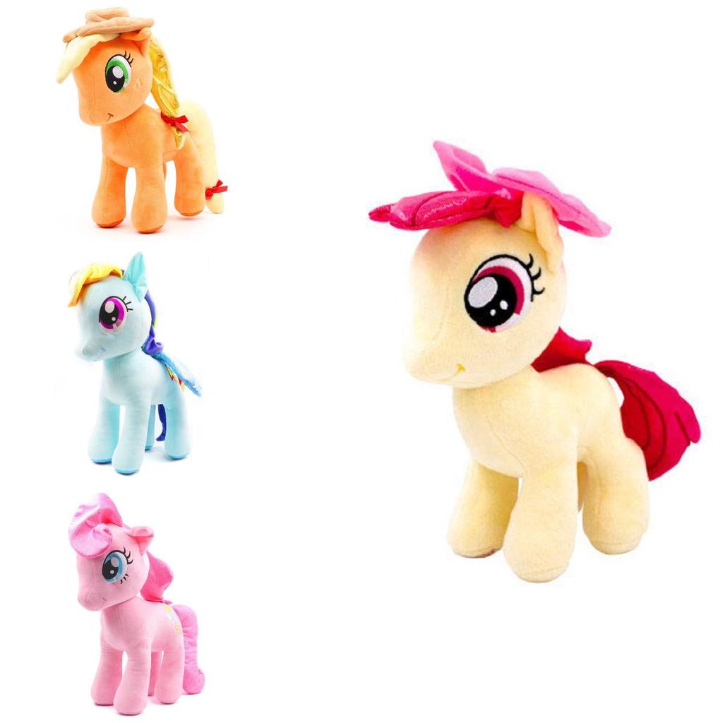 Adorabile Peluche My Little Pony Twilight Sparkle Pinkie Pie Bambole Morbide Ripiene Regalo