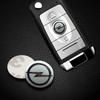 New Metal 14mm Opel Car Remote Key Fob Emblem Badge Radio Button Sticker Replacement for Astra Mokka Insignia Zafira Corsa Tigra
