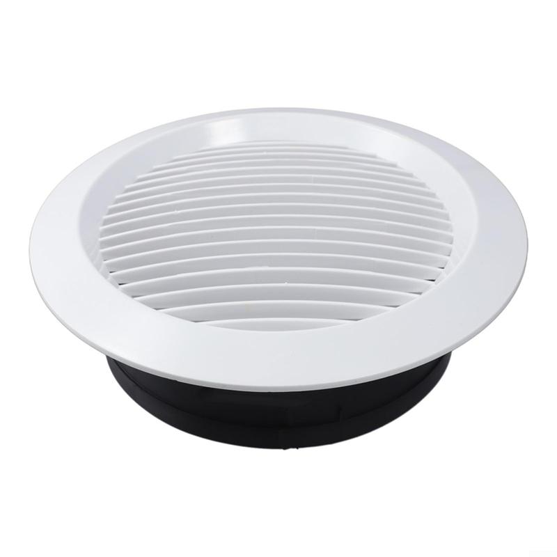 A78E-Round ABS Wall Vent Cover For Exhaust,Ideal For Ceiling Efficient Air Volume Control