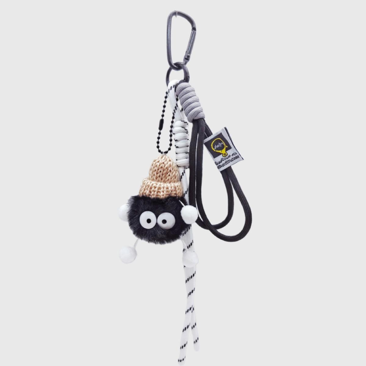 

Maillard Wind Star Bag Pendant Ins Girls Bag Accessories Cute Hairball Keychain Lanyard Pendant