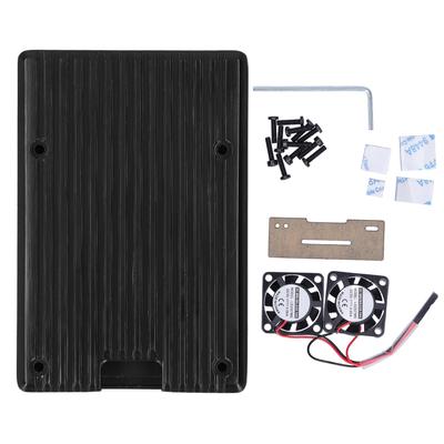 Pro Raspberry Pi 4B Pouzdro Chladící Plášť Kovová Krabička Základní Deska Hliníková Slitina Ochranný Kryt