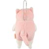 Shinada Global Mochi Series Mochi Cat Pastel Sakura Mini Plush Toy 7x5x14cm Animal MONE-0088PS