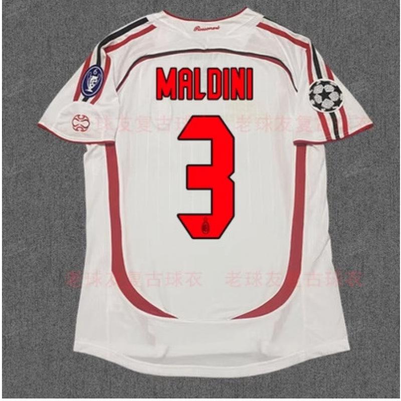 AC Milan Kaka Paris football jersey Spain France Brazil World Cup retro jersey Retro jerse