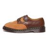 Dr. Martens Leather Round Toe Lace-Up Casual Shoes Men Sneakers Brown 31043333