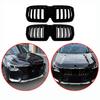 For BMW X1 IX1 U11 2026+ High Quality ABS Single Line & Double Lines Kidney Grille Car Front Bumper Grill Glossy Black