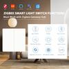 BSEED 1/2/3Gang Zigbee Wall Switches 1/2/3Way Reset Push Button Light Switches Tuya Smart Life Google Alexa Control
