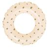 Anello gonfiabile da nuoto rétro a righe ispessito per bambini Xiao Lü - Design Oliva e Fiore di Ciliegio