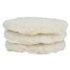 3Pcs Lambs Wool Buffing Pads Set 7inch for Car and Aerospace Polishing with Wool Fibers for Consistent Polishing Results