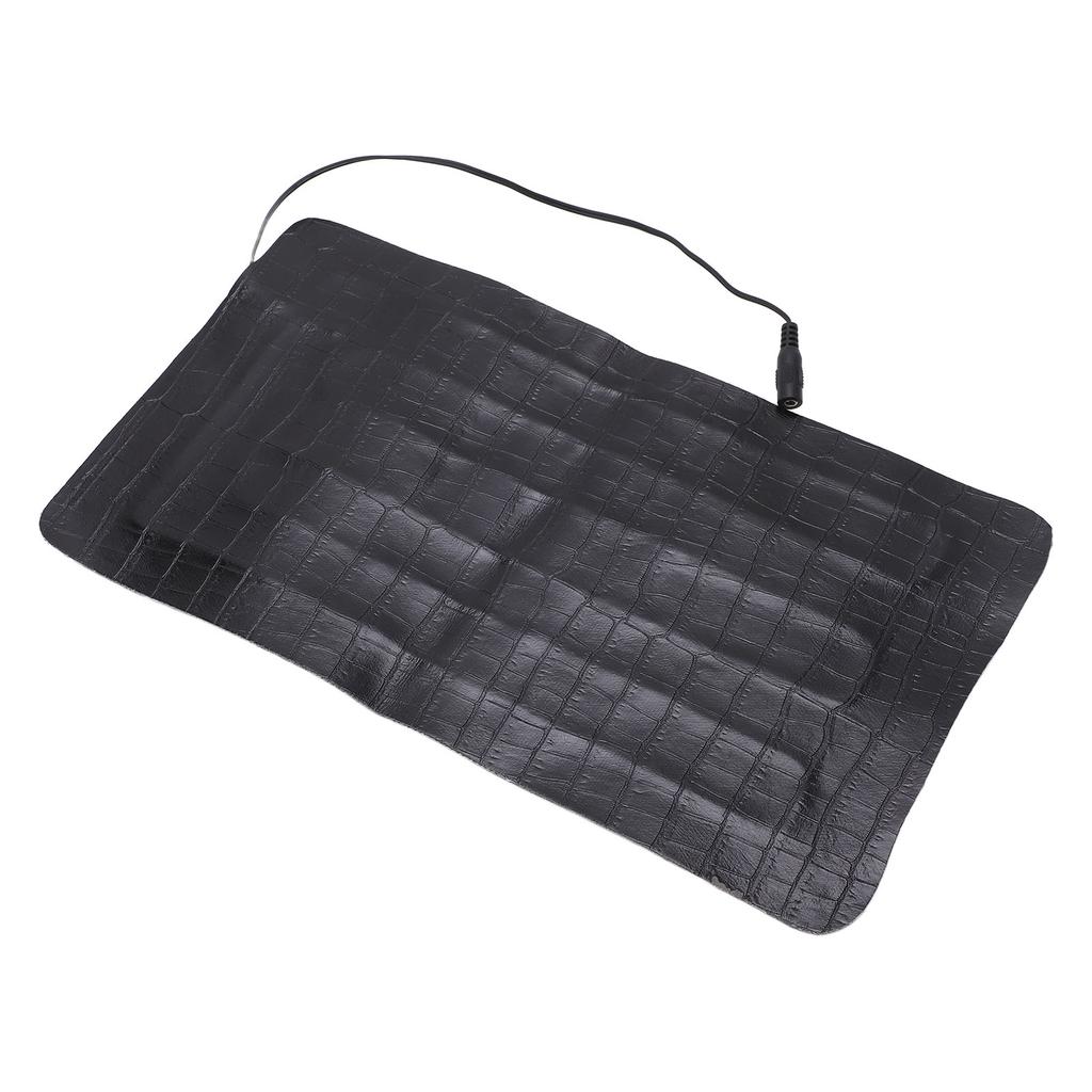 Heizkissen 8,5W 3 Stufen Temperatur einstellbar Waschbar PU-Leder Reptilien Heizmatte für Haustier Auto