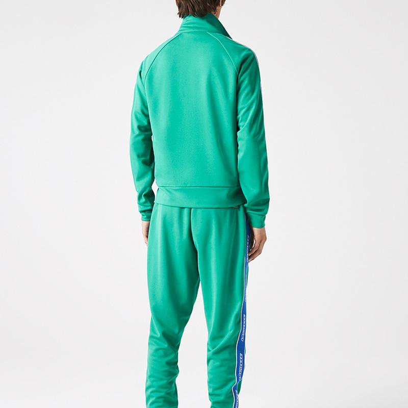 LACOSTE Sweatshirts Men's Green Stand Collar Moderate Other SH0081-HD2