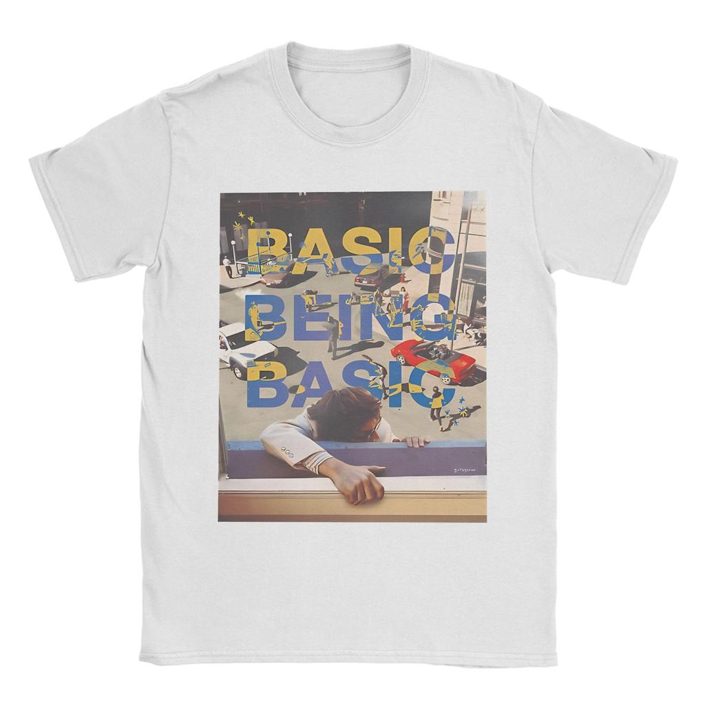 All Seasons Basic Being Basic By Djo T Shirt For Unisex 100 Cotton Tshirts Short Sleeve Clothes