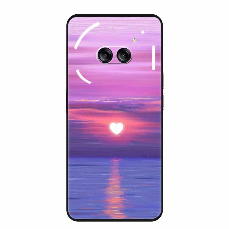For Nothing Phone 2A Case Luxury TPU Soft Silicone Back Cover Phone Cases for Nothing Phone2A 5G A142 Shockproof Cute Love Capa
