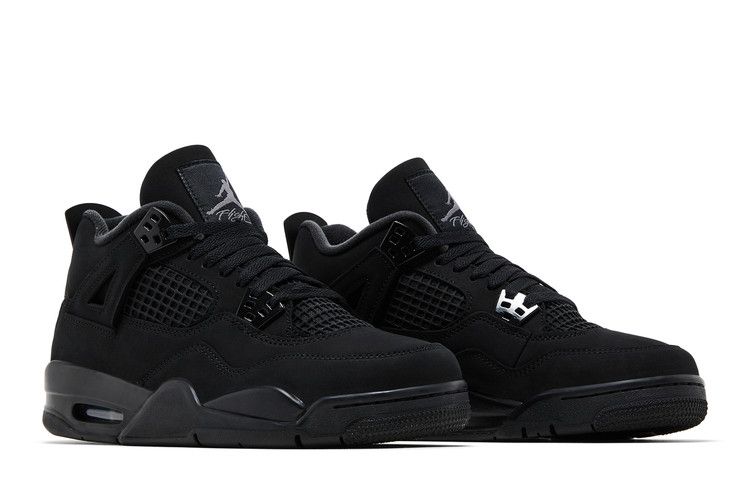 Jordan 4 Ρετρό Μαύρη Γάτα (2025) (Γ.Σ)