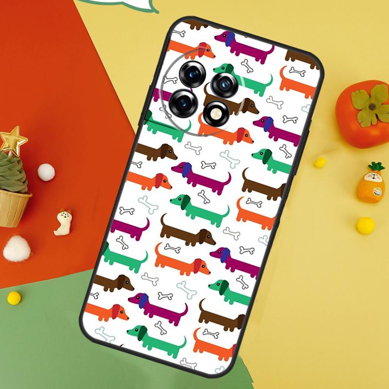 Dachshund Teckel Dackel Dog Case For OnePlus 9 10 Pro 11 12 13 15 13T 13R 12R 10T 8T Nord 5 CE 2 3 4 Lite N20 N30 Cover
