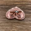 Finger Ring Holder Degree Rotation Metal Universal 360 Rhinestone Heart Shape Mobile Phone