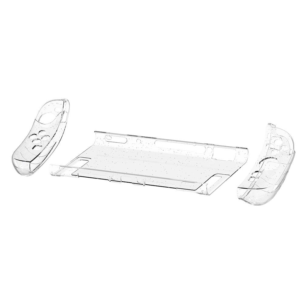 Transparent Protector Cover Anti-Scratch Protective Case Shockproof Game Console Cover Split Design for Switch 2 Accessories