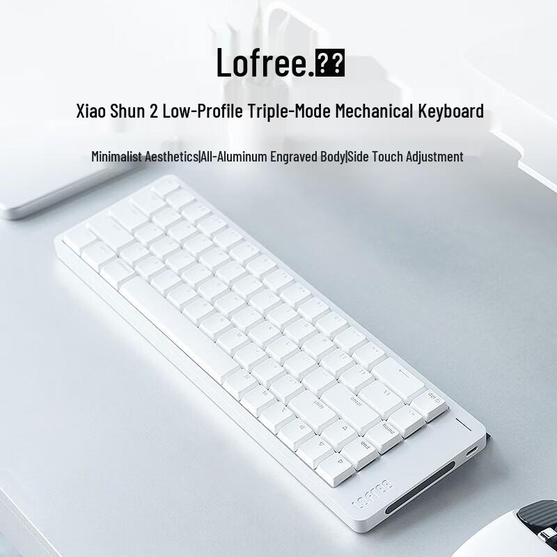 Lofree FLOW2 Low-Profile 84-Key Wireless Mechanical Keyboard