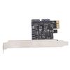 PCIe 3.0 X1 auf 4-Port SATA3 Adapterkarte Professionelle Hochgeschwindigkeitsübertragung PCI Express X1 Controller-Karte für