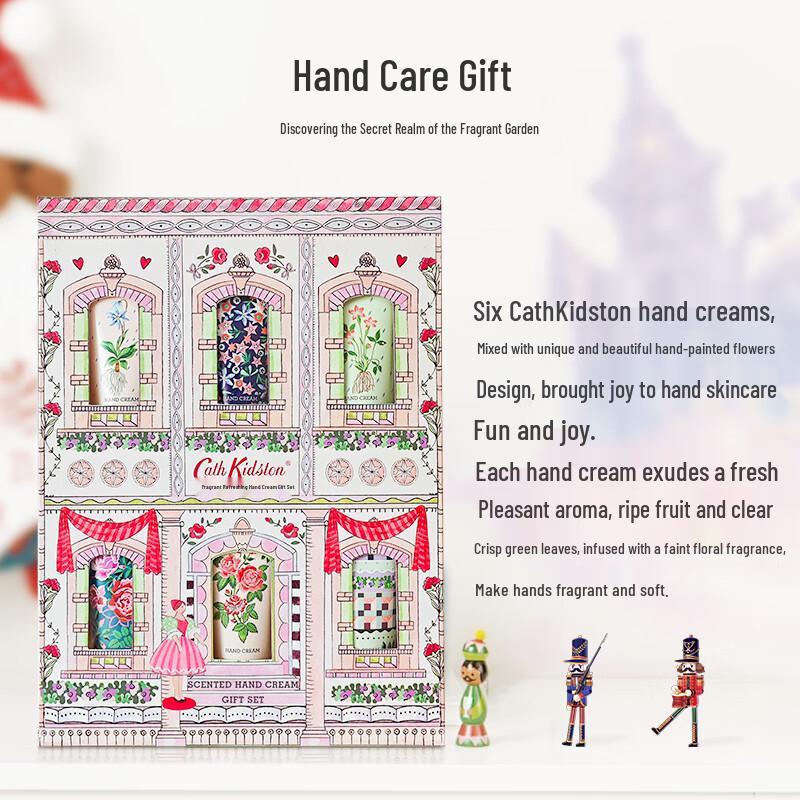 Cath Kidston Fragrant Hand Cream Gift Set (6 x 50g)