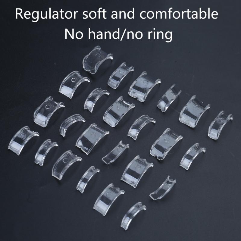 Invisible Ring Size Adjuster for Loose Rings Soft Silicone Jewelry Sizer Tool Transparents Ring Cushion Resizing Tool