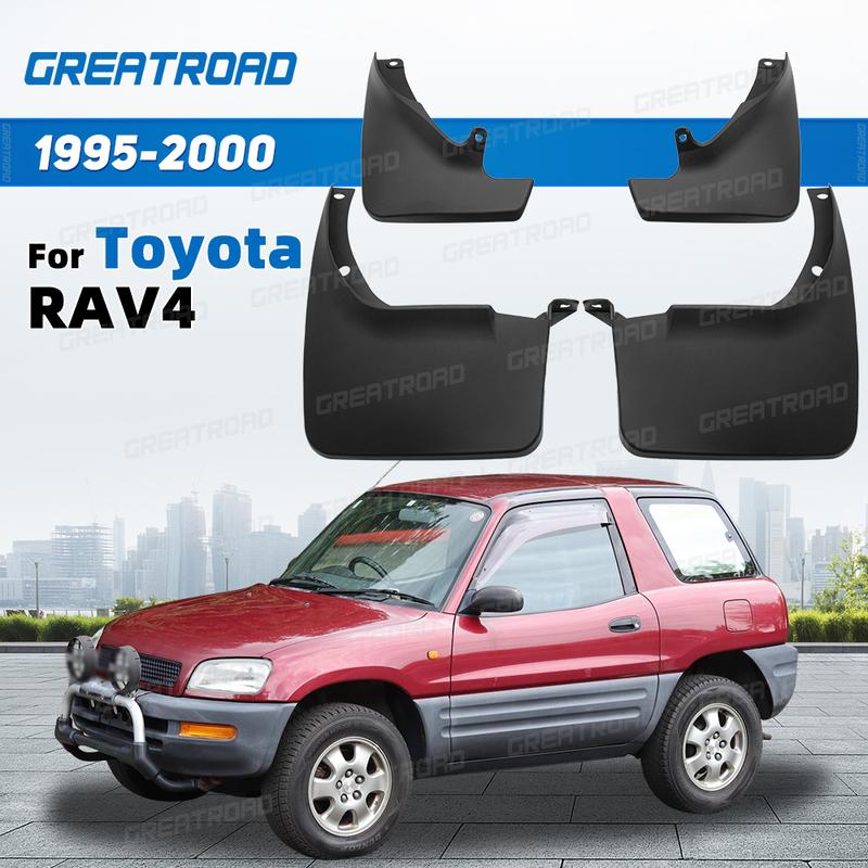For Toyota RAV4 1995-2000 1996 1997 1998 1999 Fender Mudflaps Splash Guards Mudguards Mud Flaps car Access 1995-2000